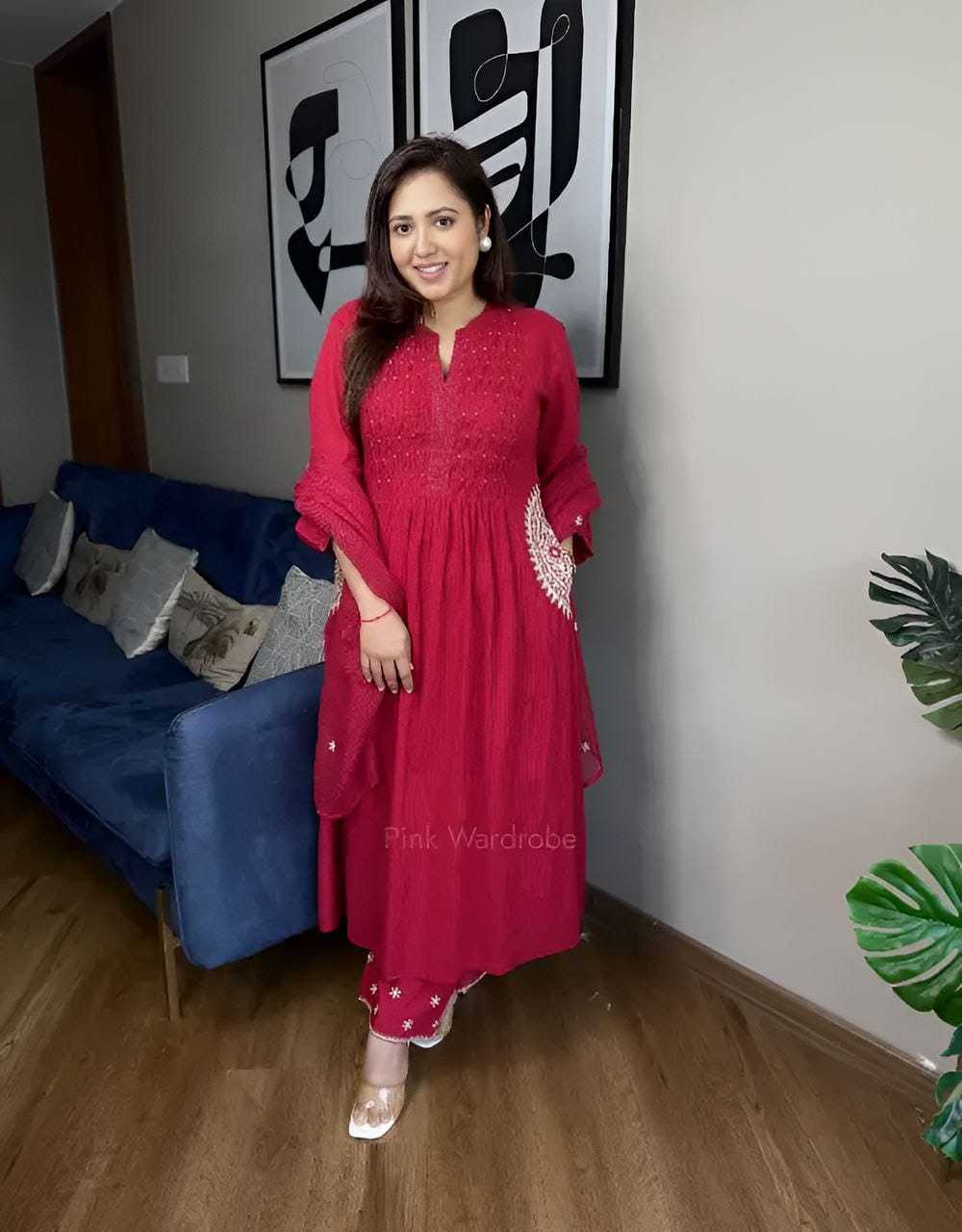 Pure Cotton Printed Suit