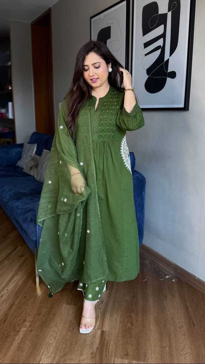 Pure Cotton Printed Suit