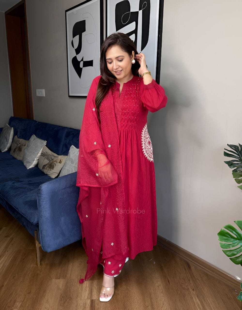 Pure Cotton Printed Suit