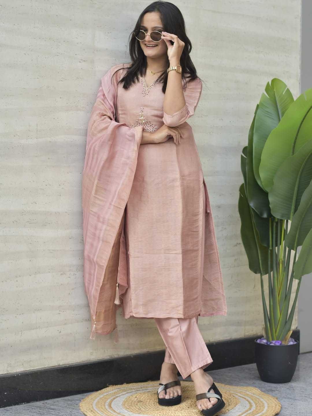 Radha Banarasi Cotton Party Wear Suit