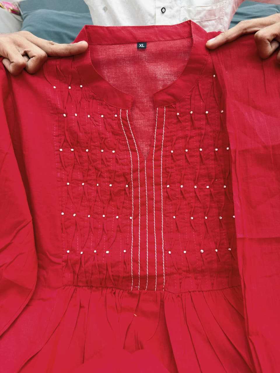 Cotton Embroidery Suit
