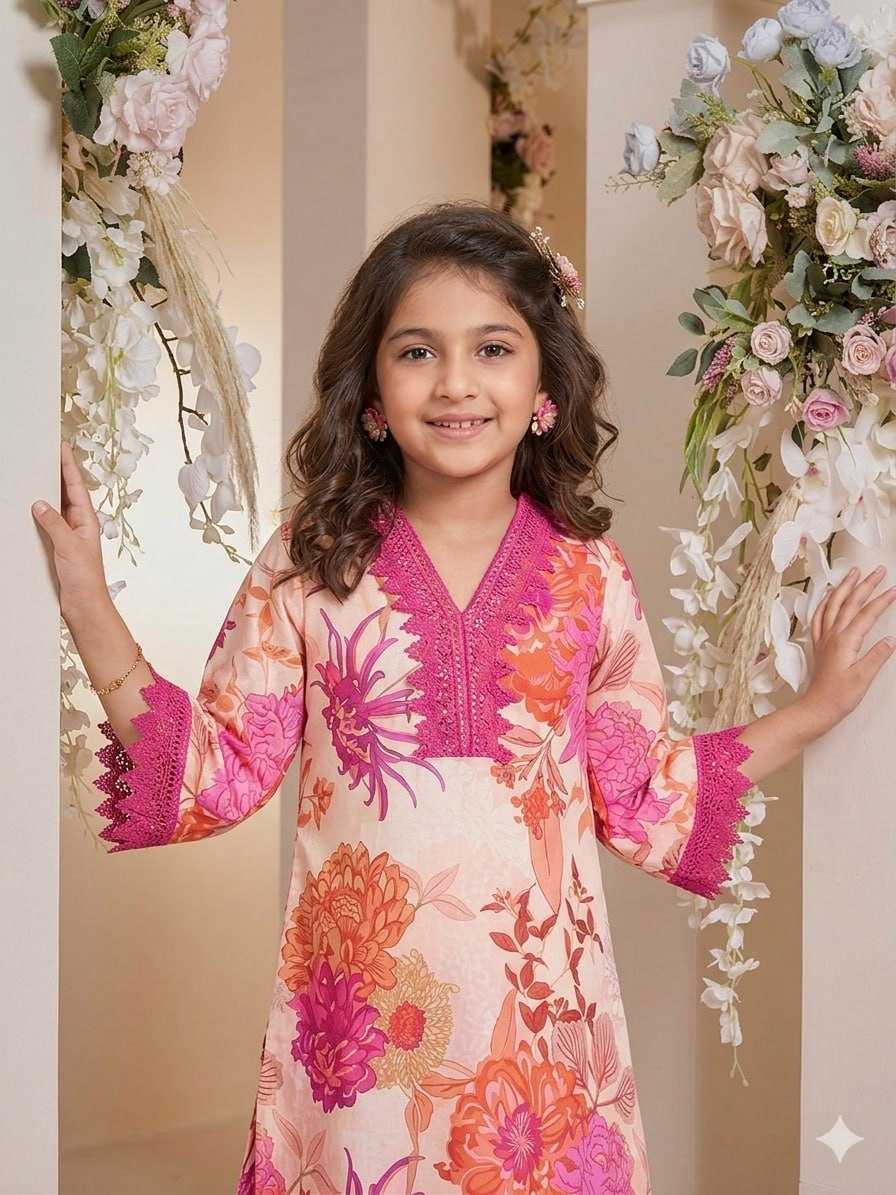 Cotton Girls Kurti
