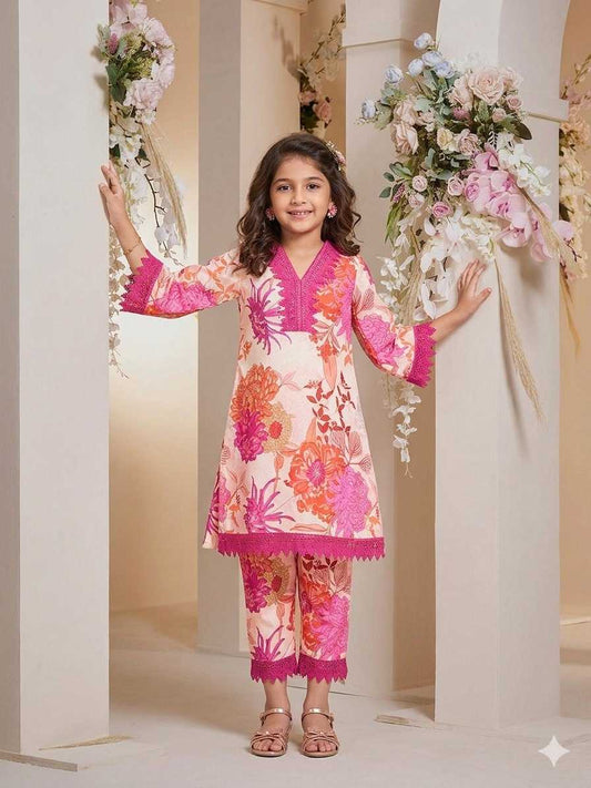 Cotton Girls Kurti