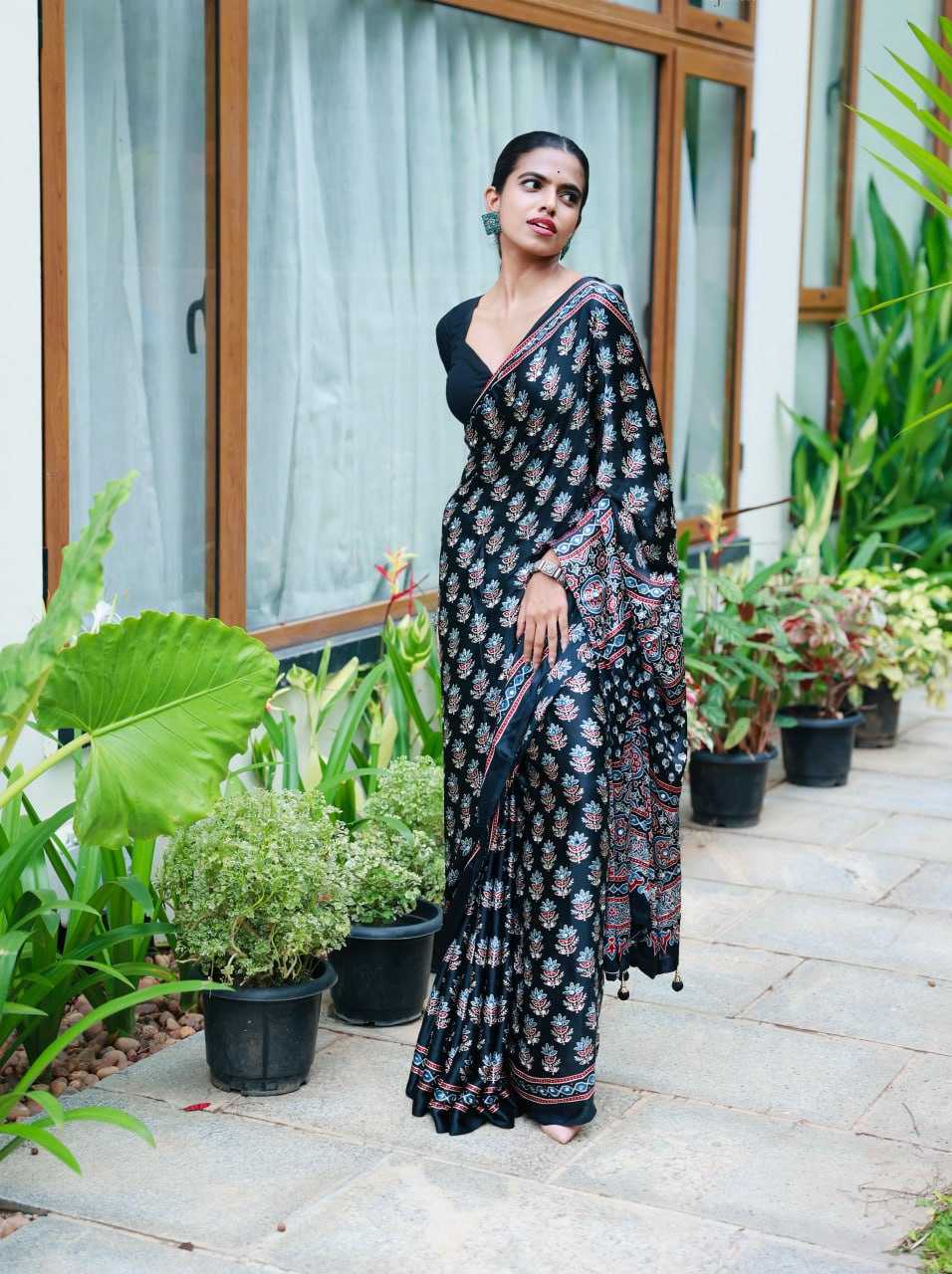 Heavy Crepe Designer Saree