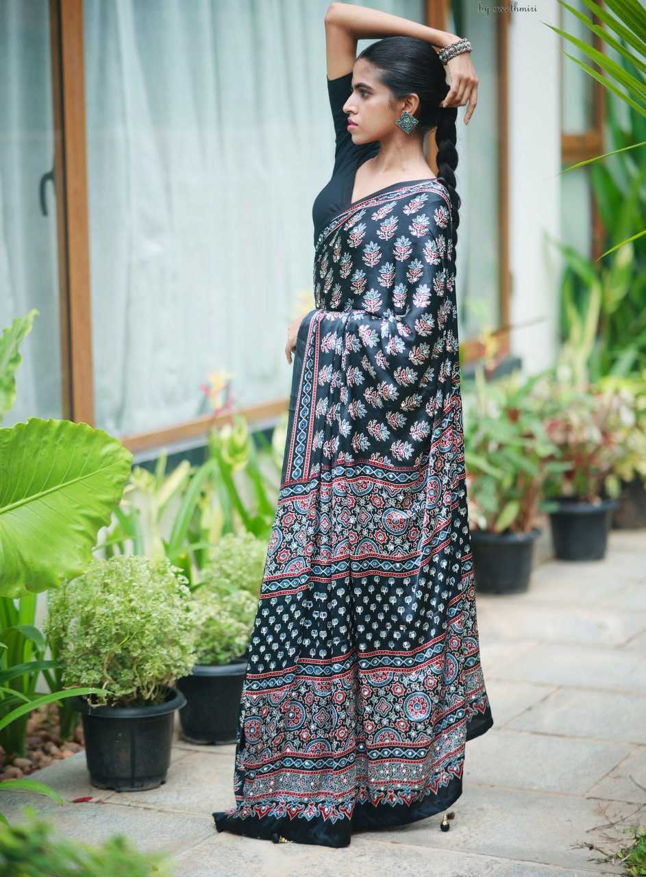Heavy Crepe Designer Saree