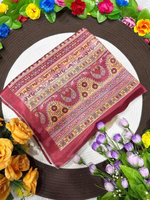 Chinon Silk Designer Saree 0178