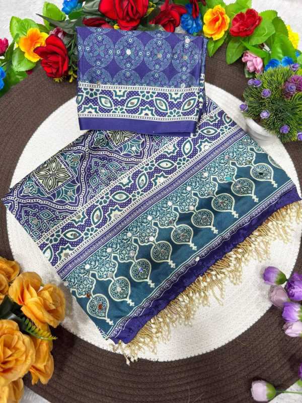 Chinon Designer Saree 0184