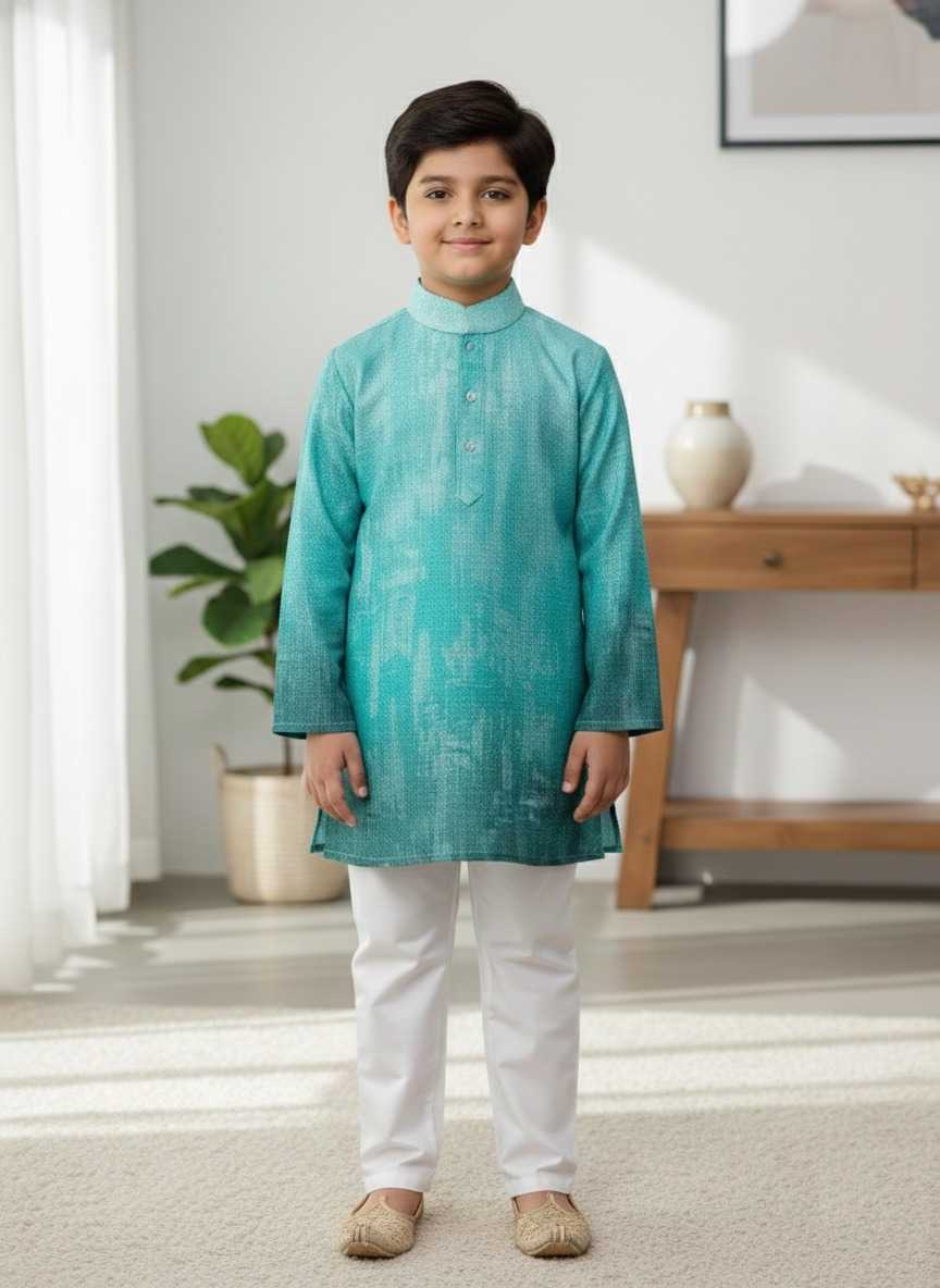Pure Cotton Kids Kurta Pajama