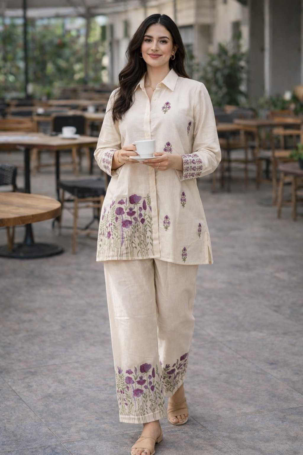 Pure Cotton Co-ord Set
