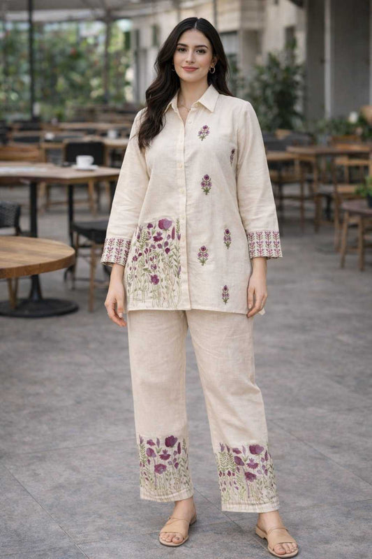 Pure Cotton Co-ord Set