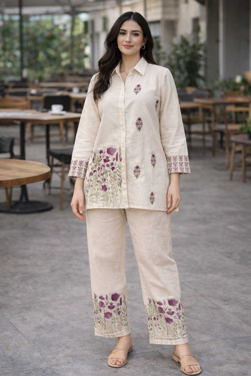 Pure Cotton Co-ord Set
