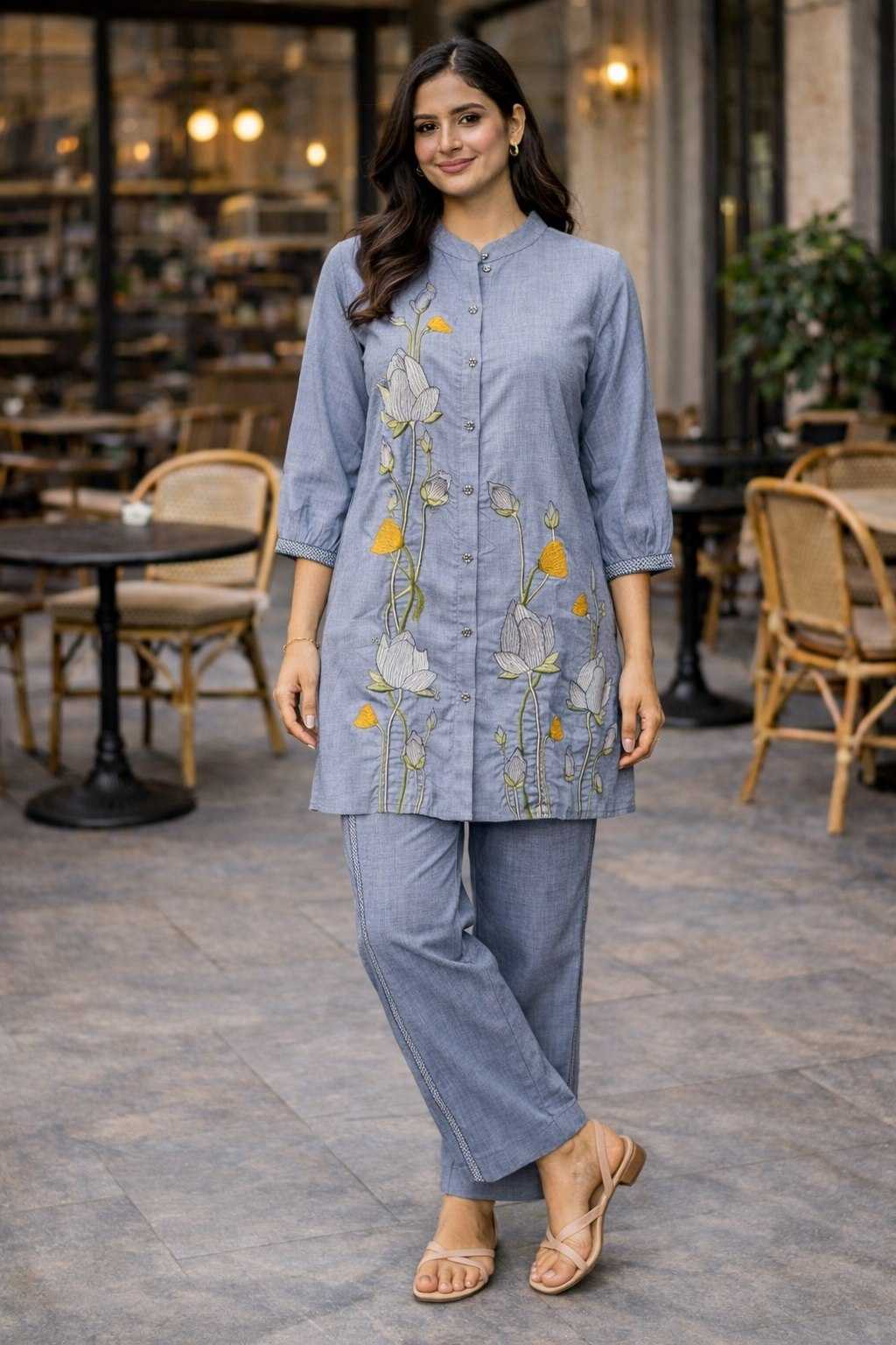 Pure Cotton Co-ord Set