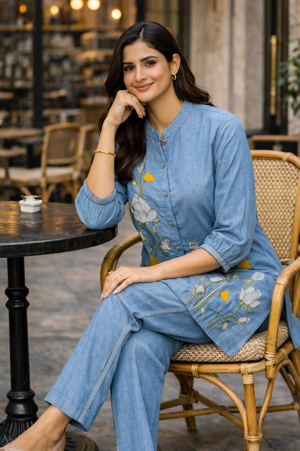 Pure Cotton Co-ord Set