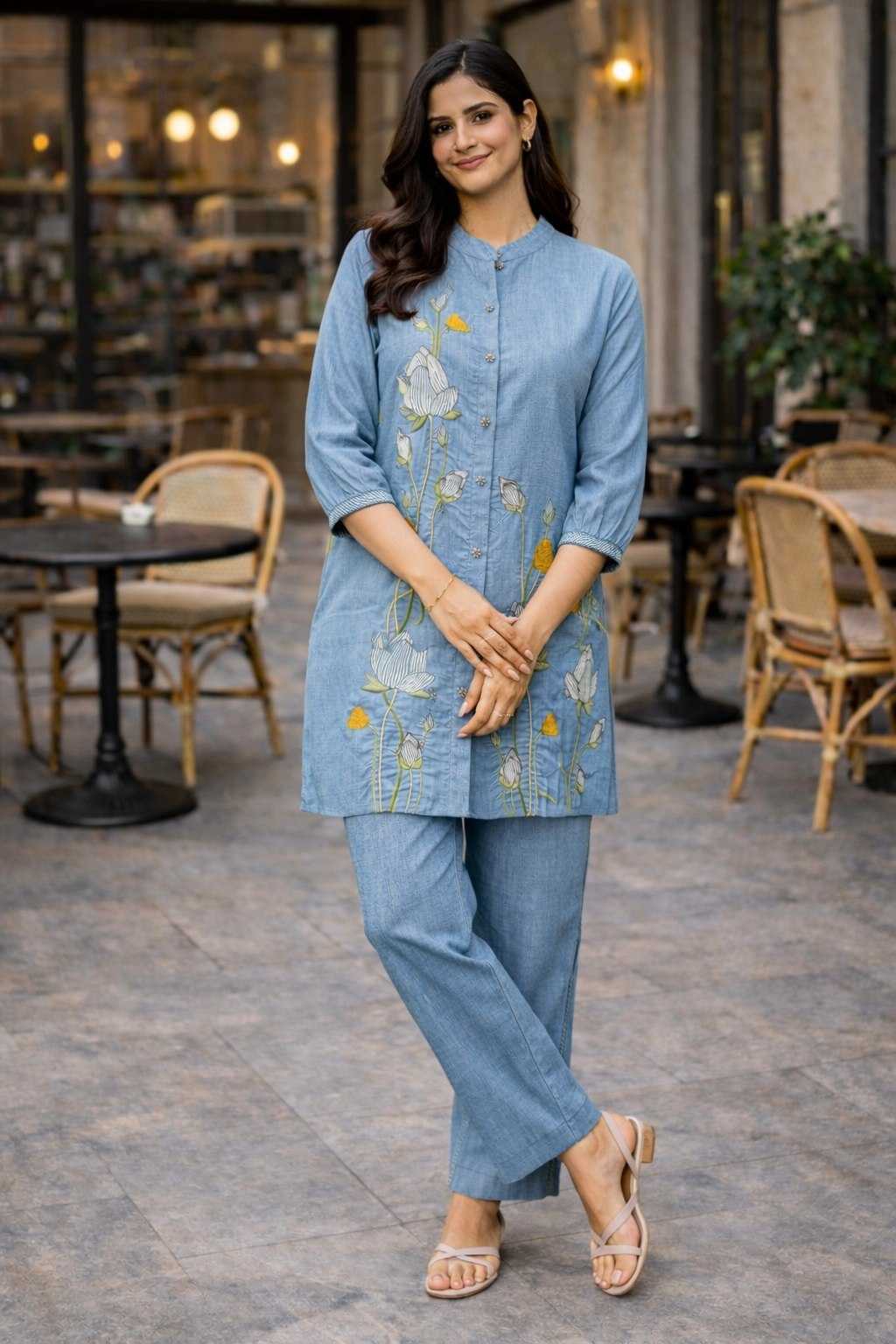 Pure Cotton Co-ord Set