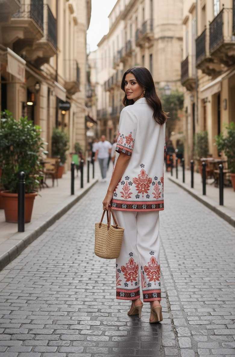Silk Cotton Co-ord Set