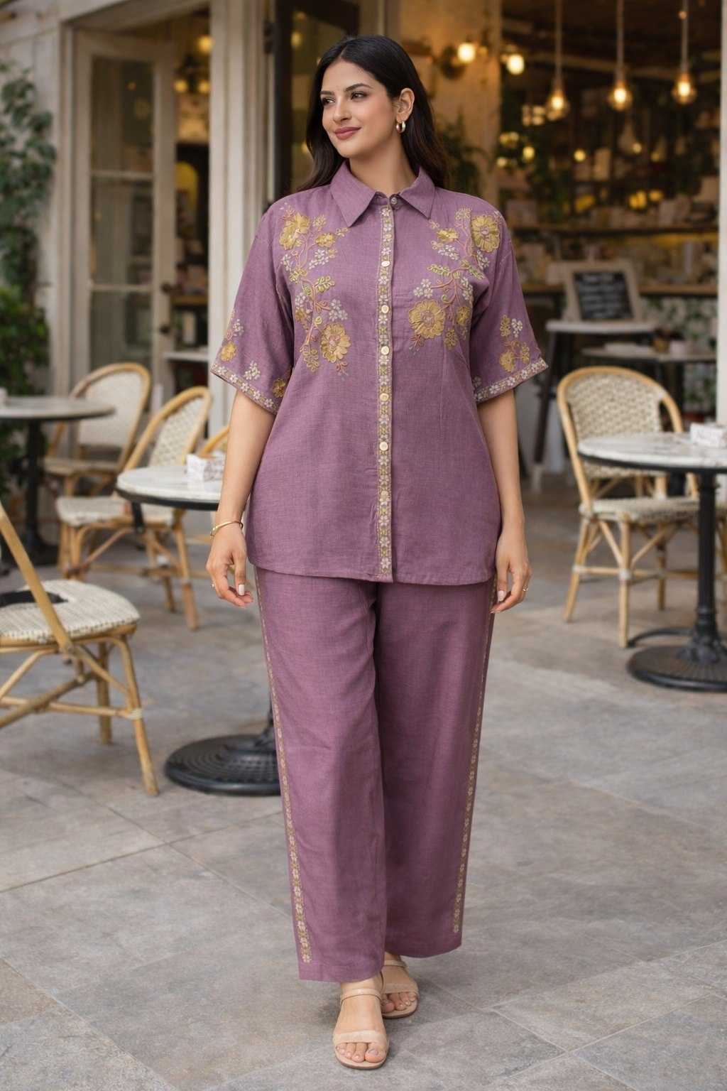 Silk Cotton Co-ord Set