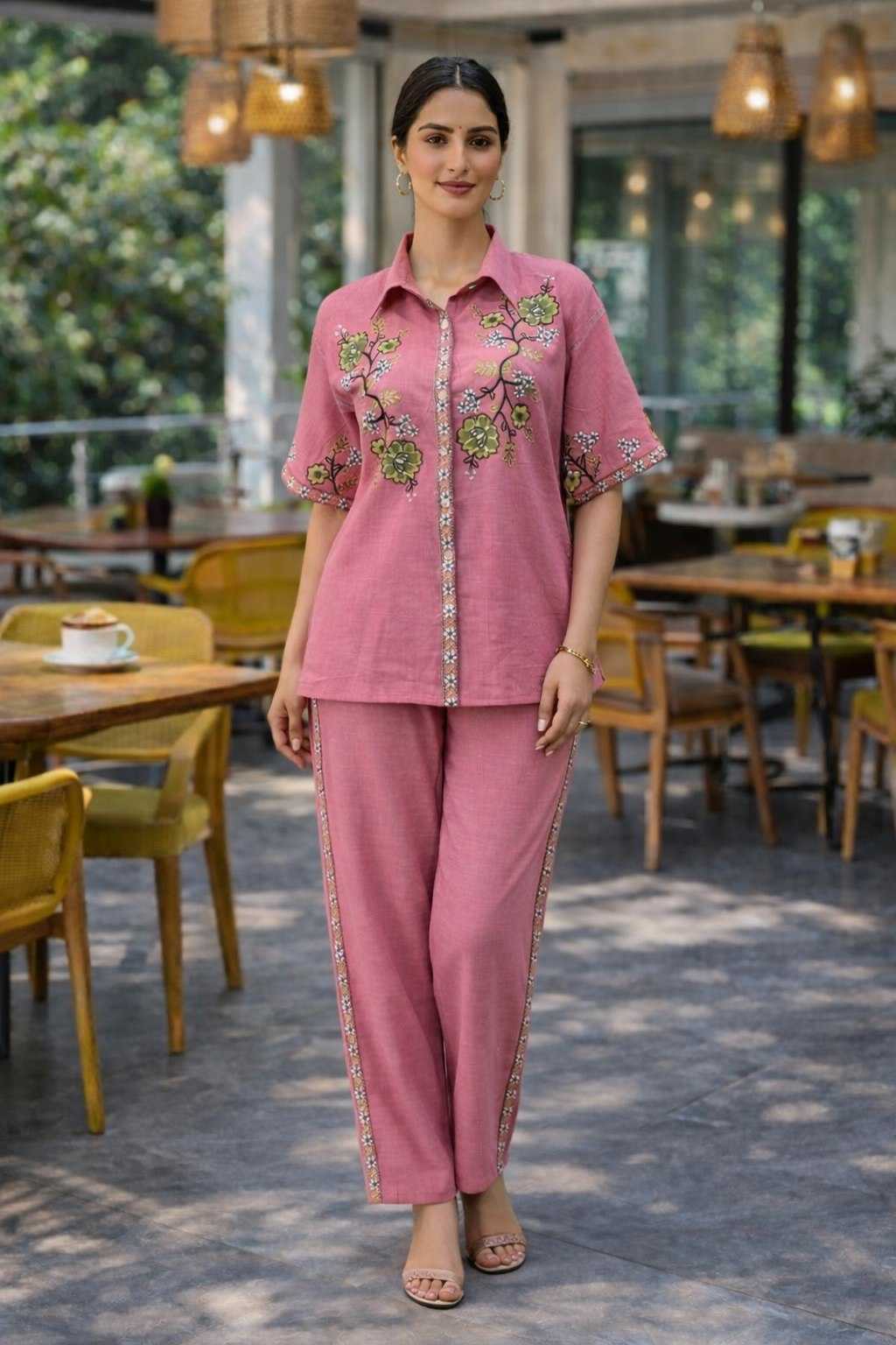 Silk Cotton Co-ord Set