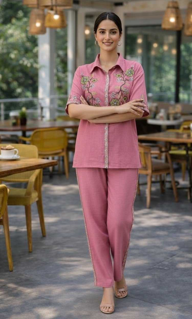 Silk Cotton Co-ord Set