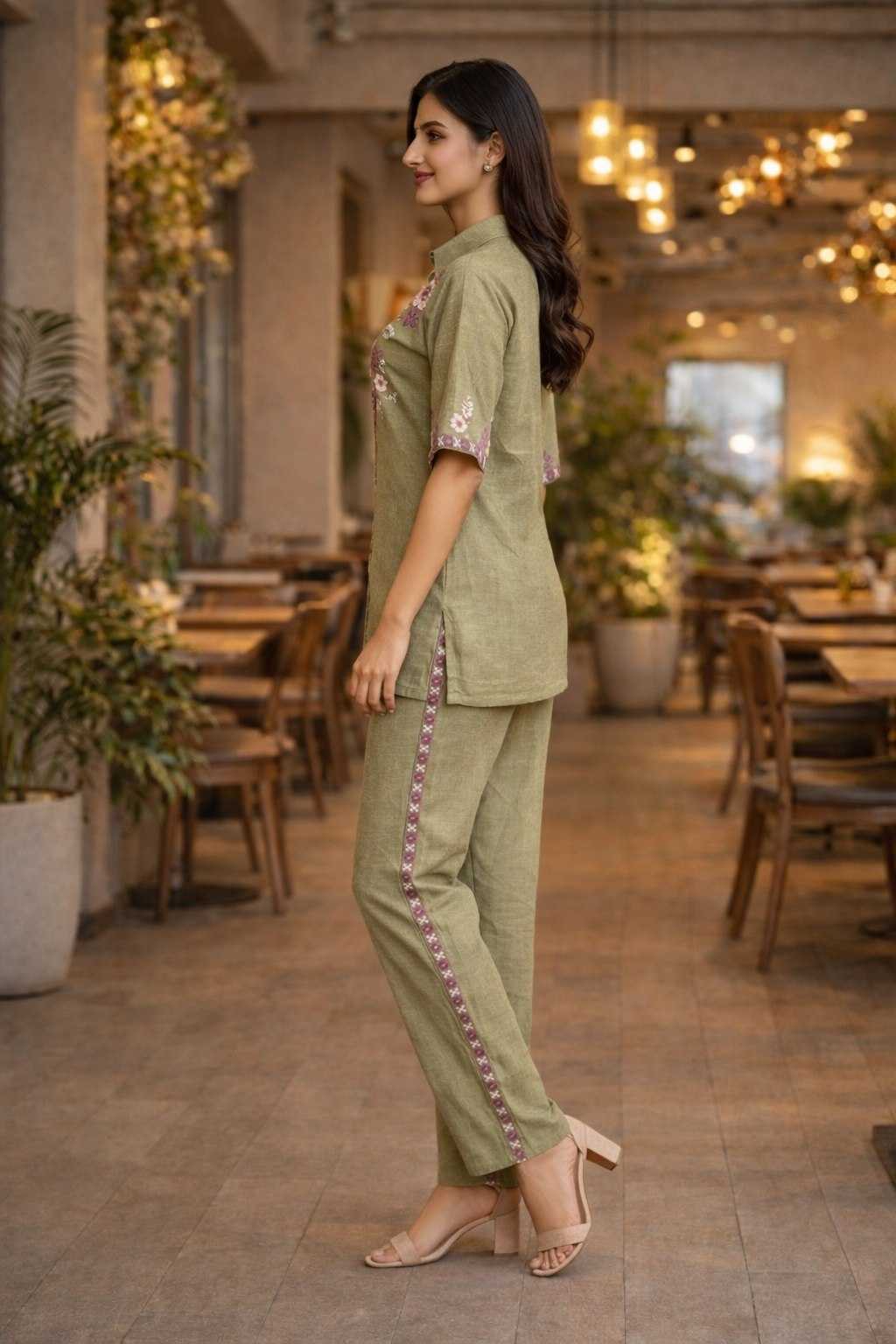 Silk Cotton Co-ord Set