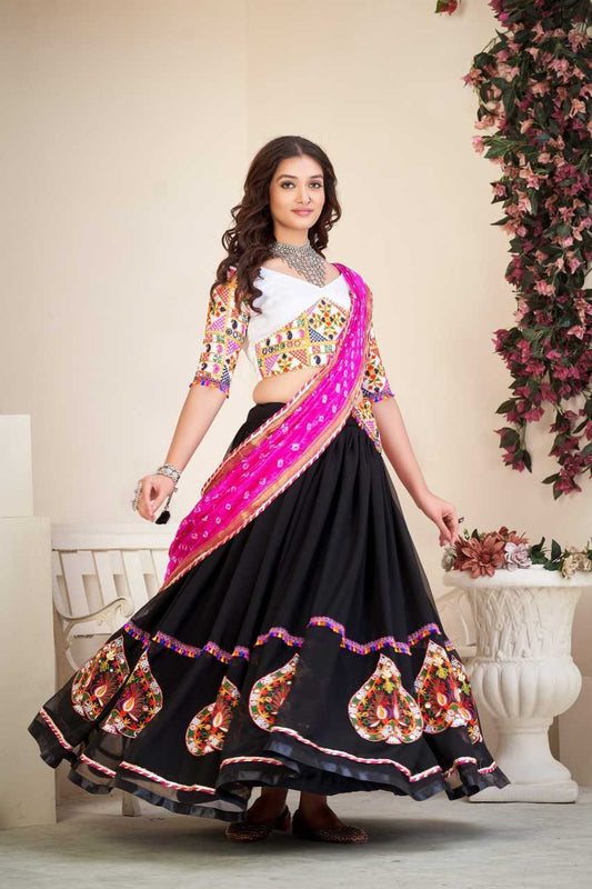 Georgette Traditional Lehenga