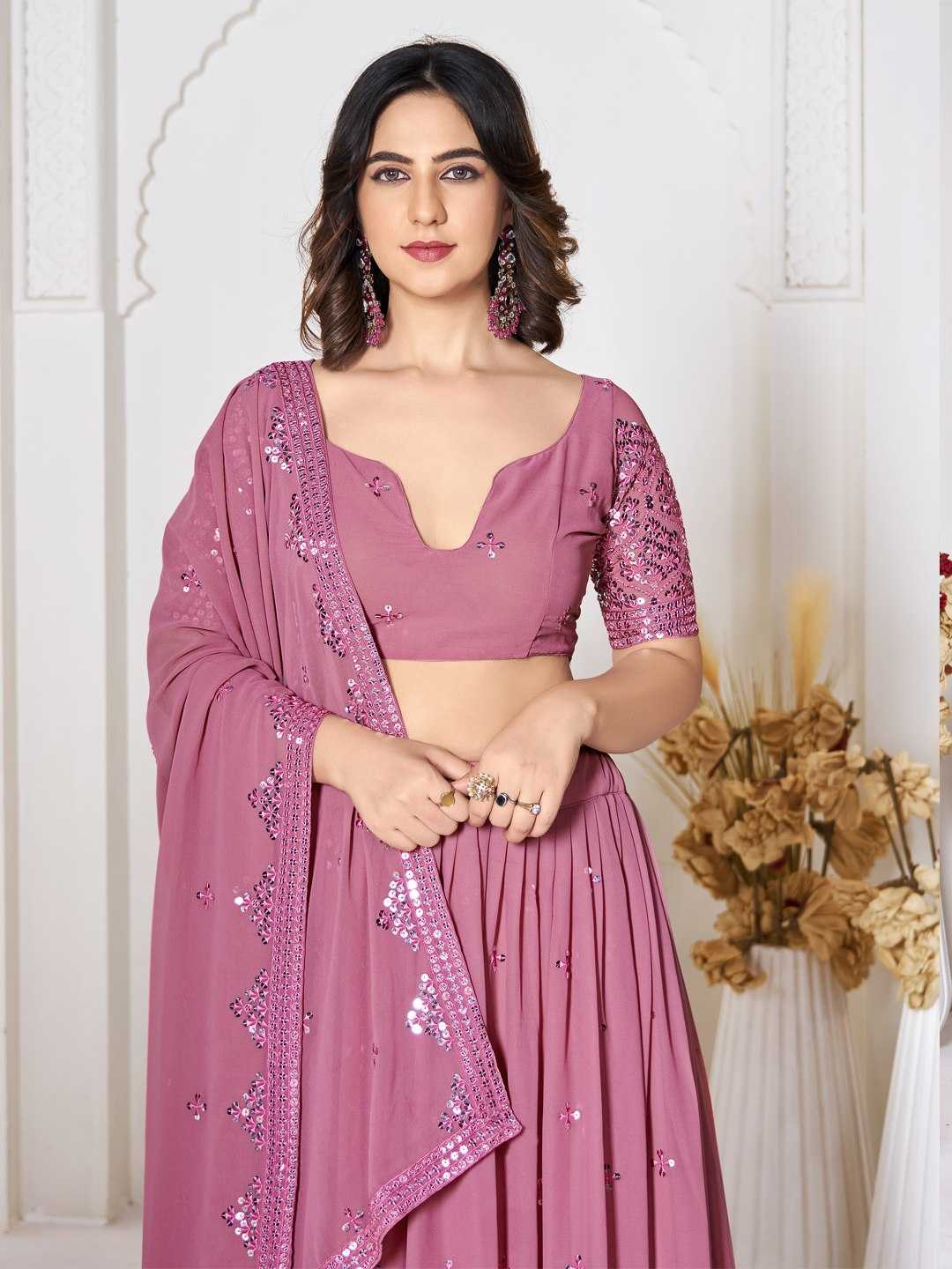 Georgette Designer Lehenga Choli