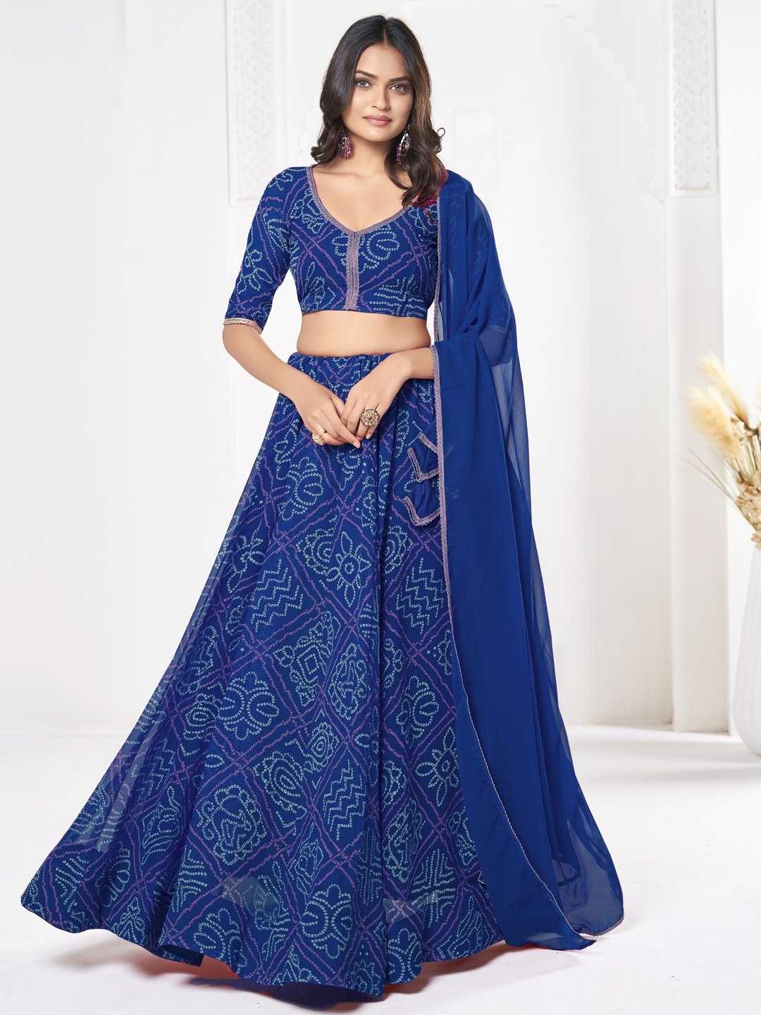 Georgette Designer Lehenga