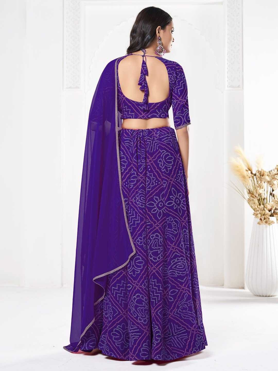 Georgette Designer Lehenga