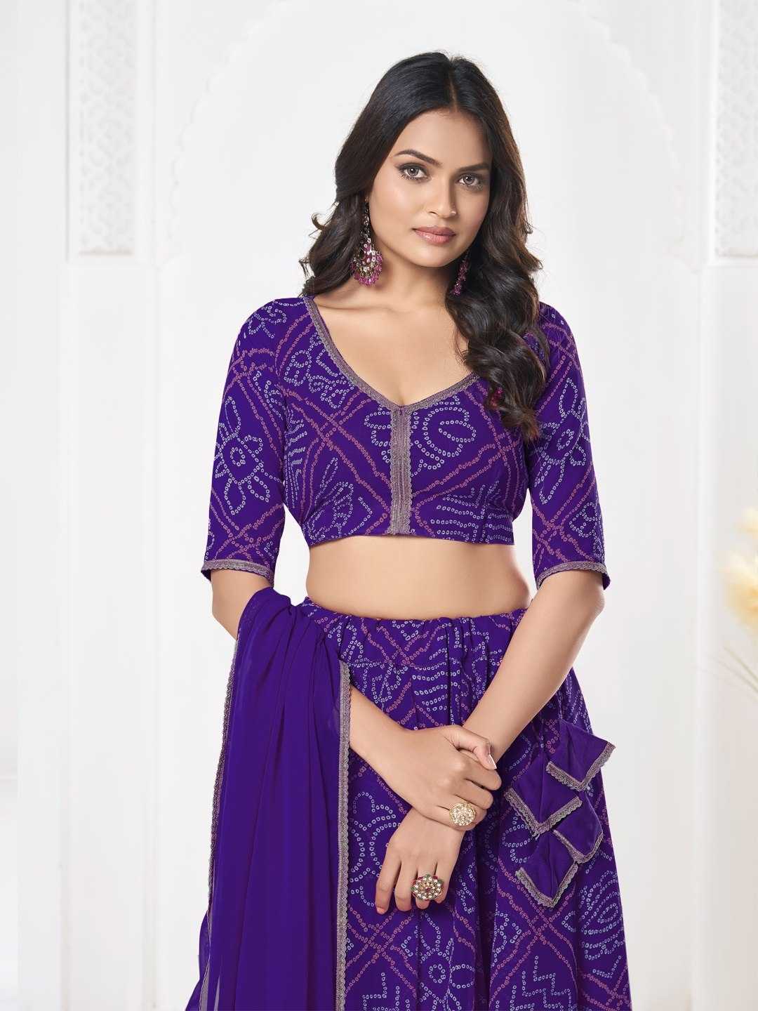 Georgette Designer Lehenga