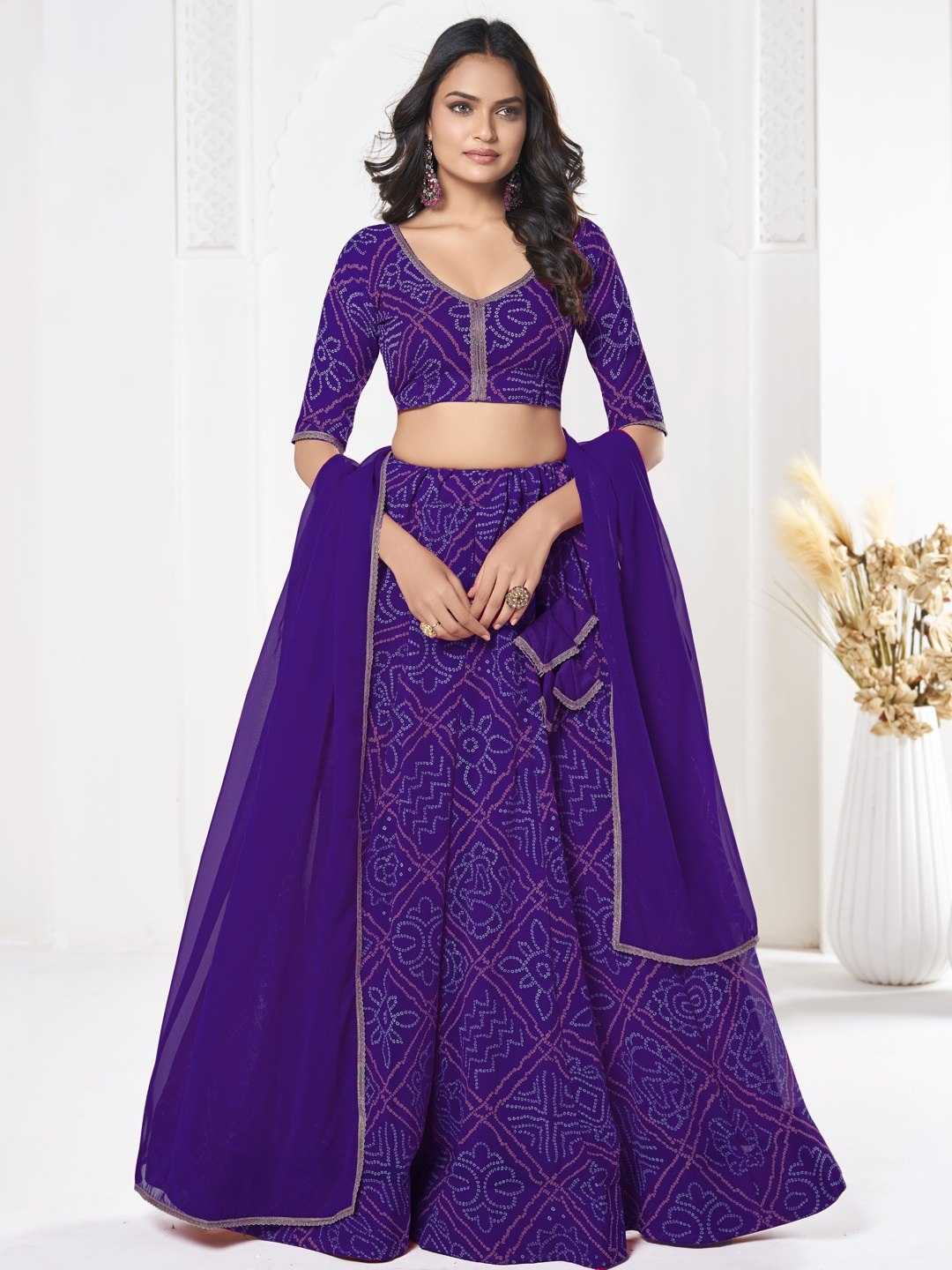 Georgette Designer Lehenga