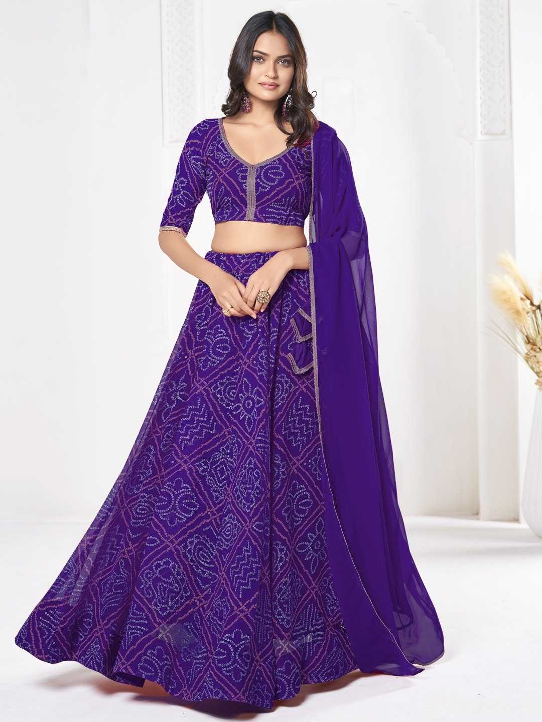 Georgette Designer Lehenga