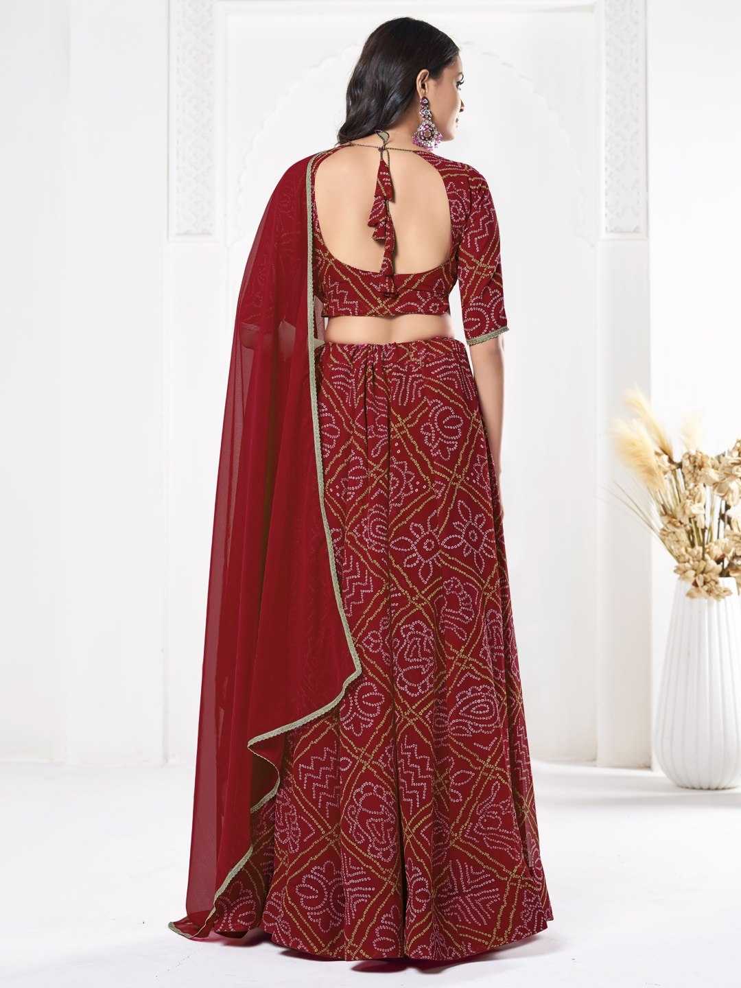 Georgette Designer Lehenga