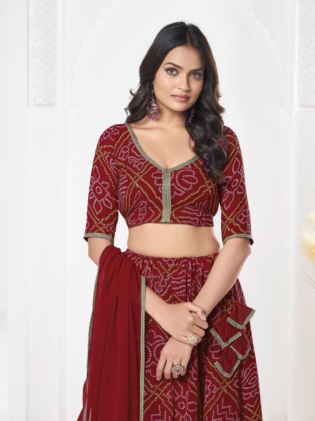 Georgette Designer Lehenga