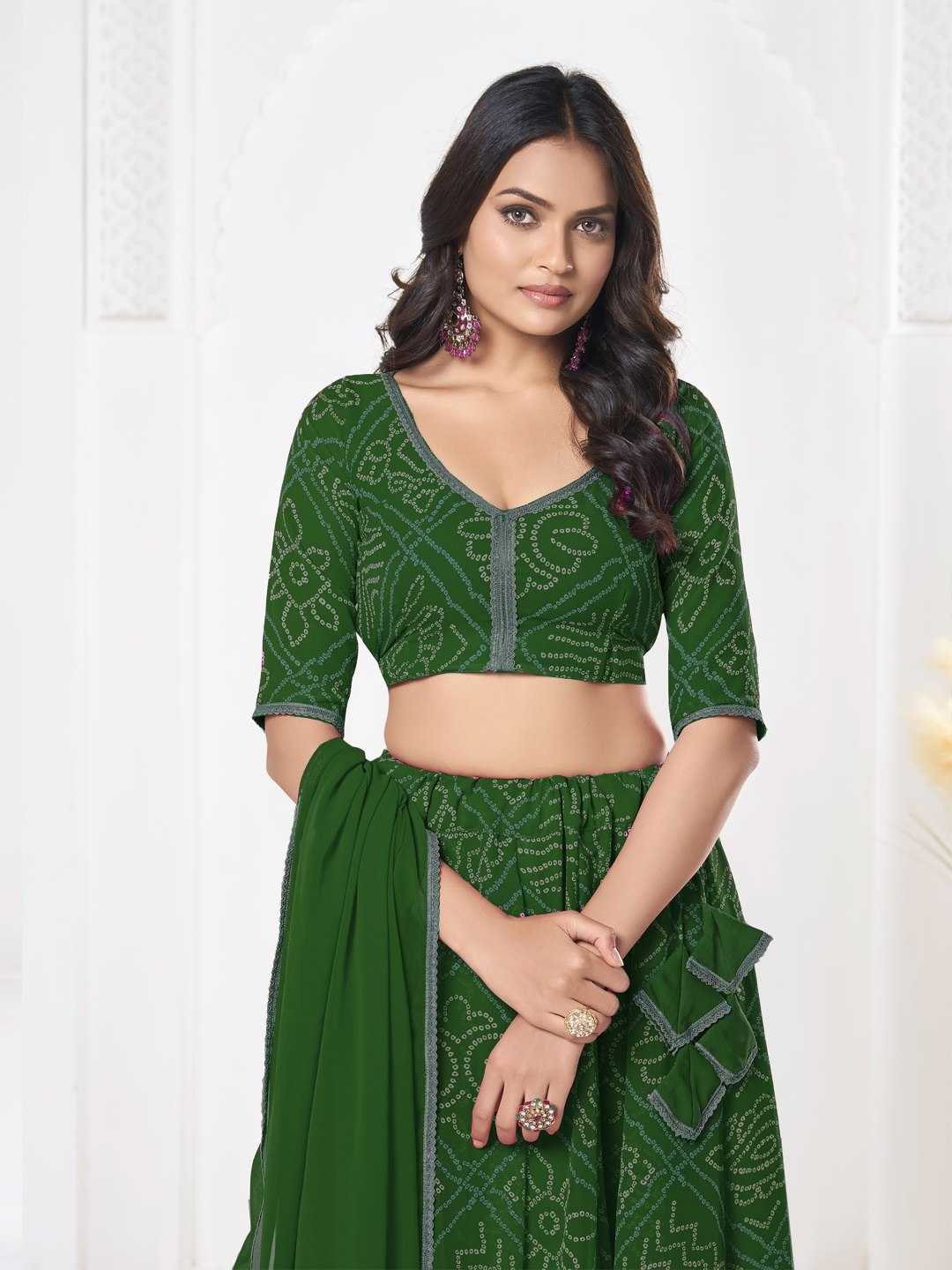 Georgette Designer Lehenga