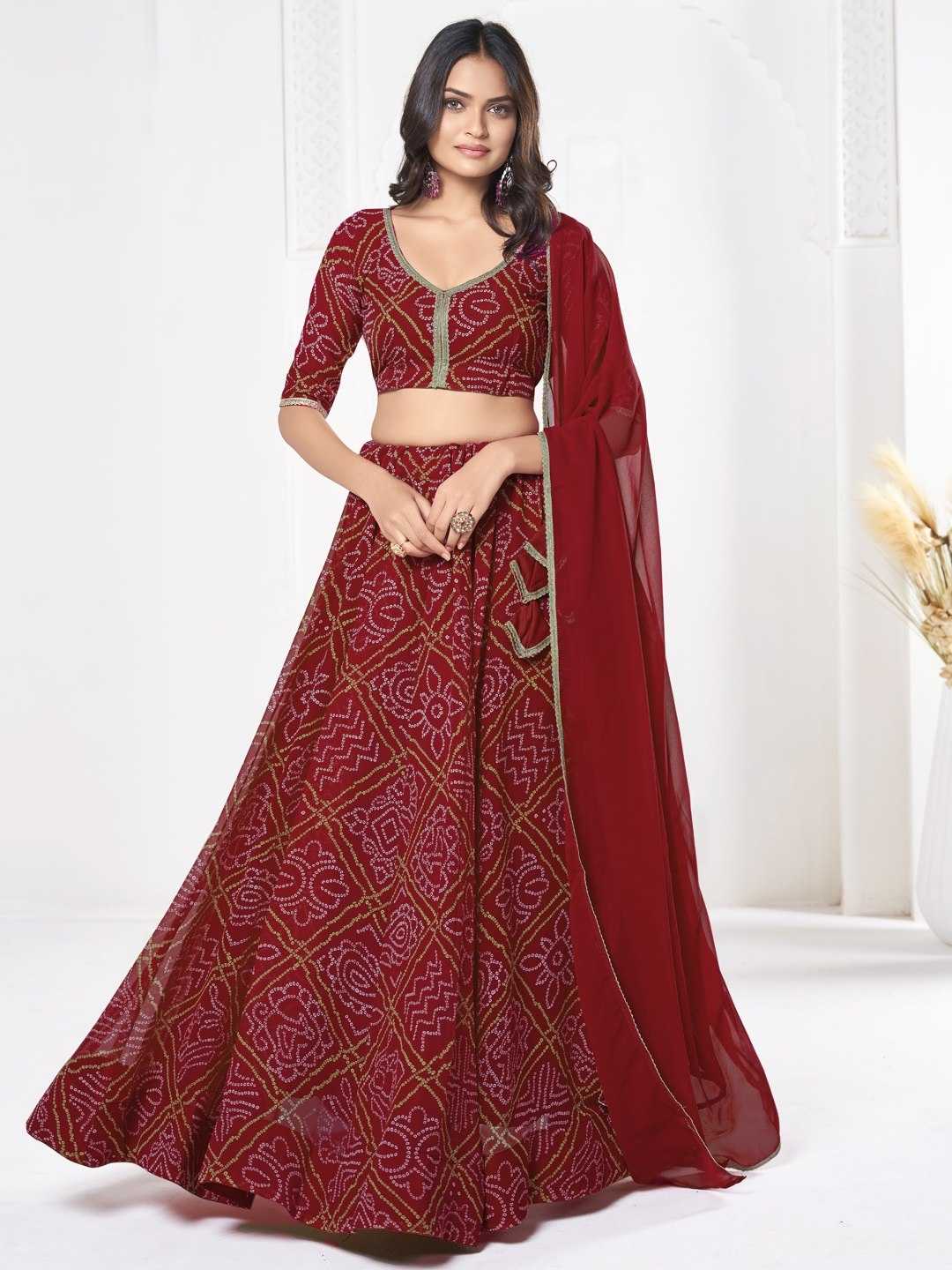 Georgette Designer Lehenga