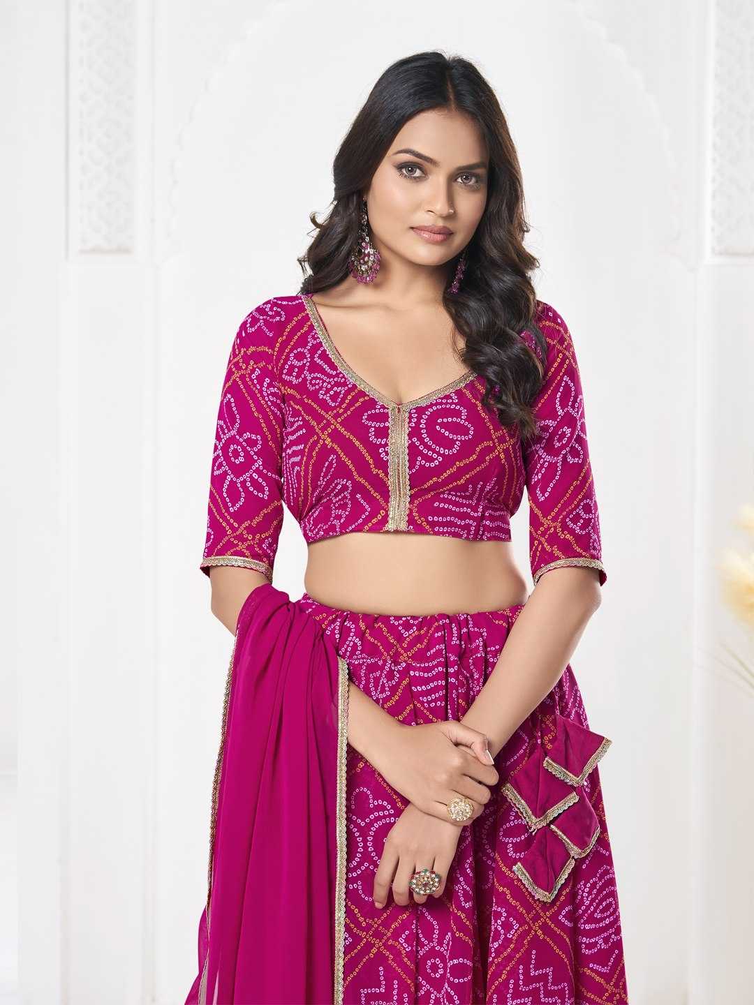 Georgette Designer Lehenga