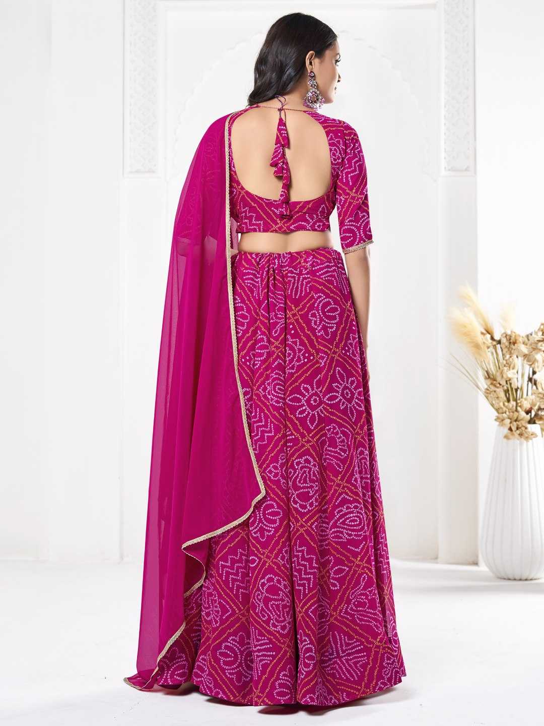 Georgette Designer Lehenga