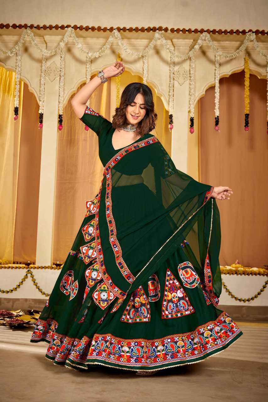 Georgette Traditional Lehenga