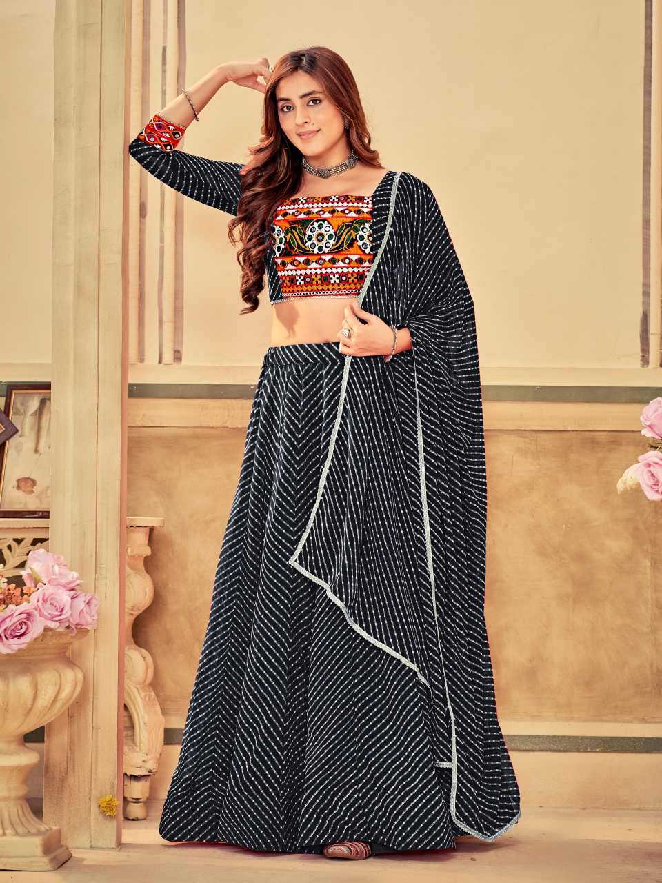 Georgette Traditional Lehenga