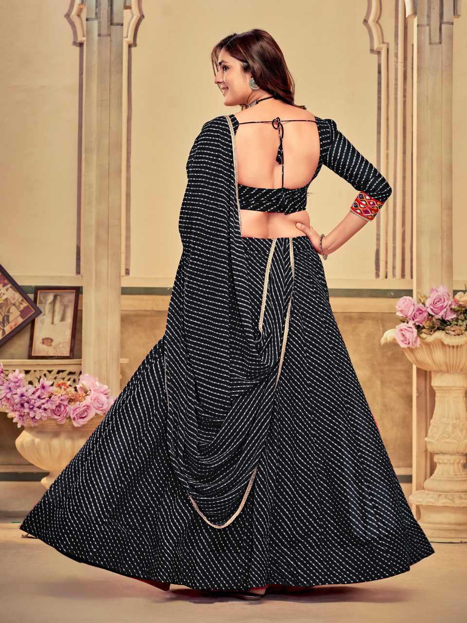 Georgette Traditional Lehenga