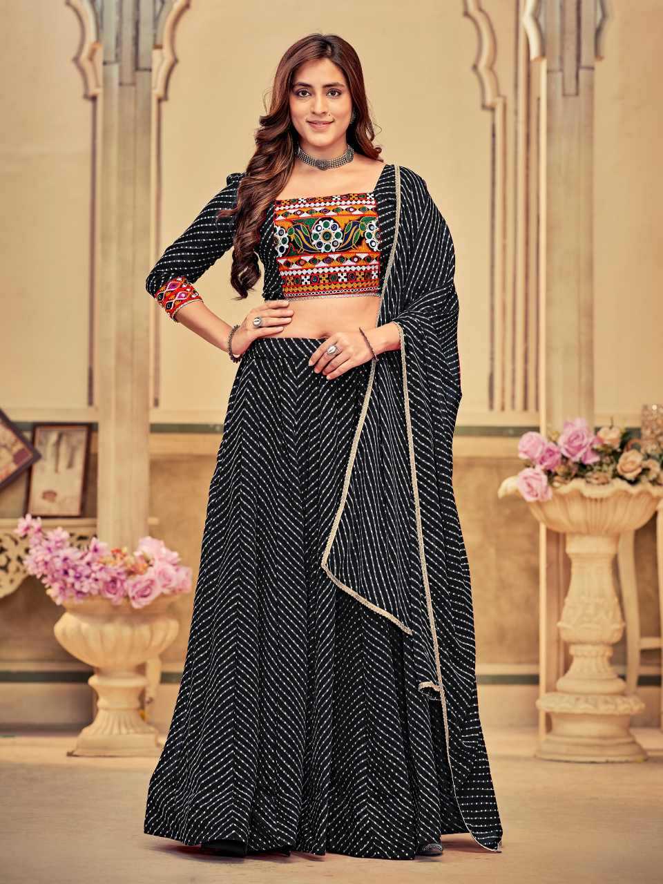 Georgette Traditional Lehenga