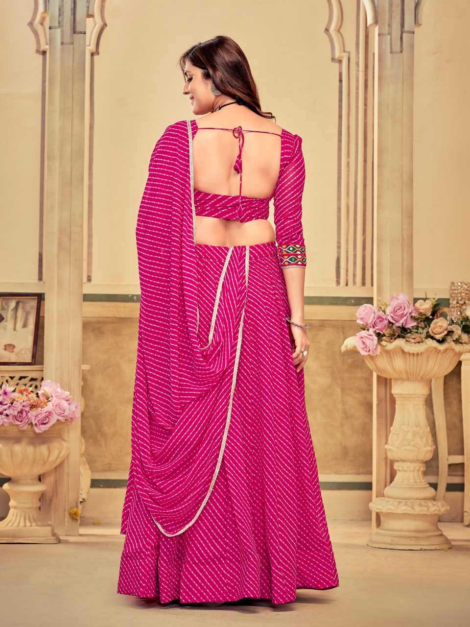 Georgette Traditional Lehenga