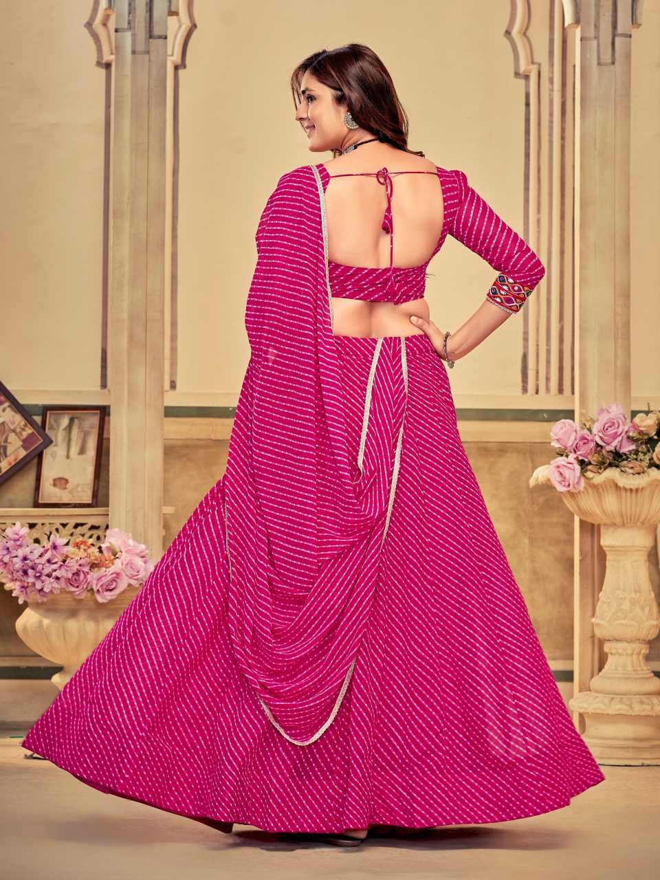 Georgette Traditional Lehenga