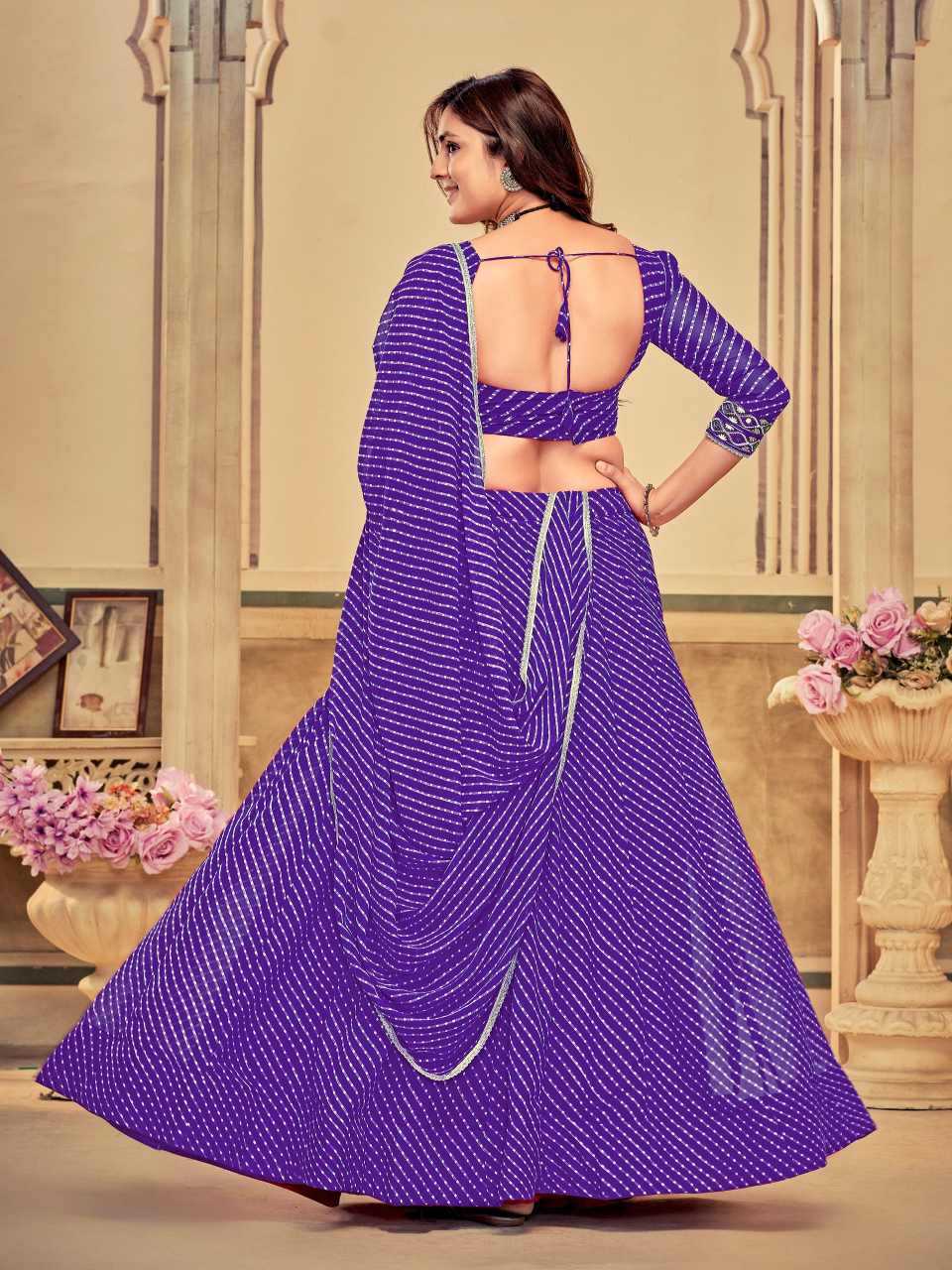 Georgette Traditional Lehenga