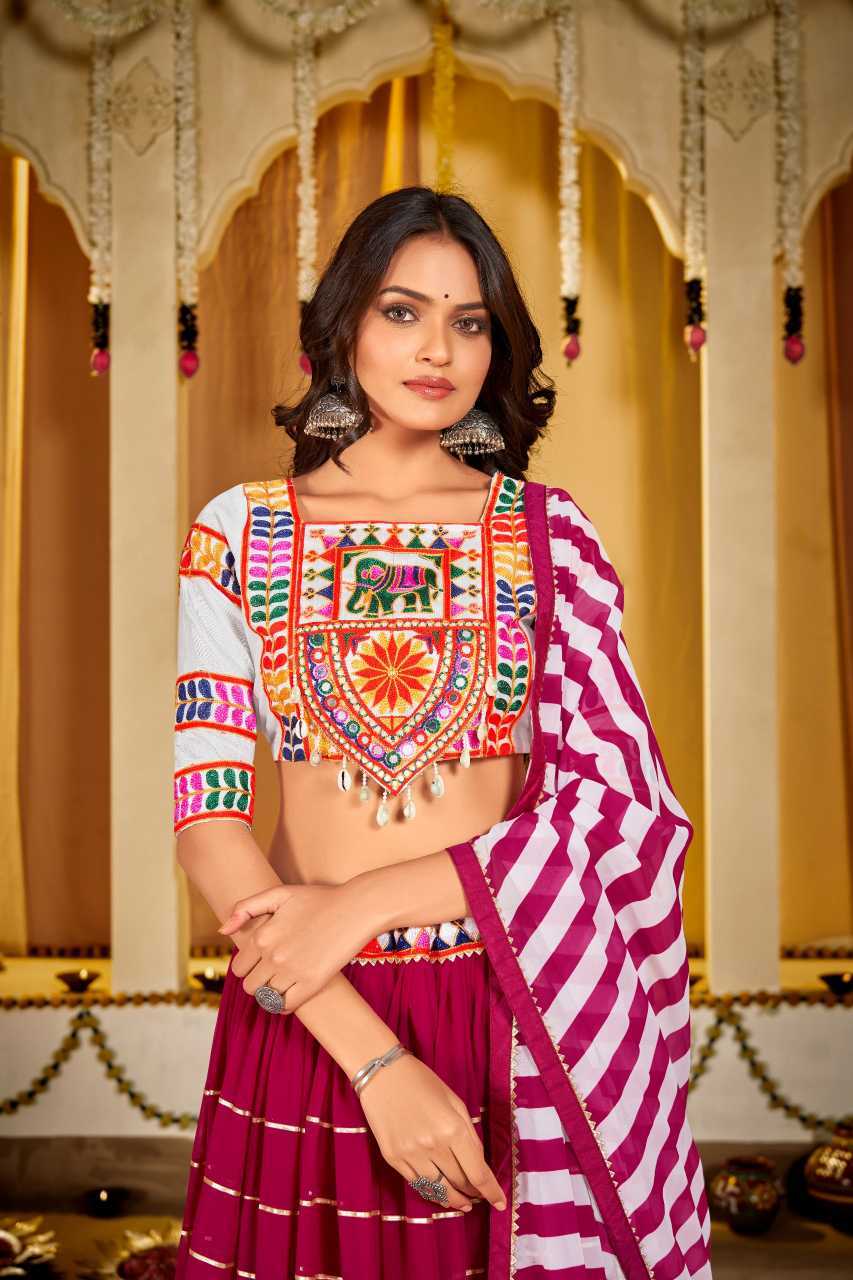 Georgette Traditional Lehenga