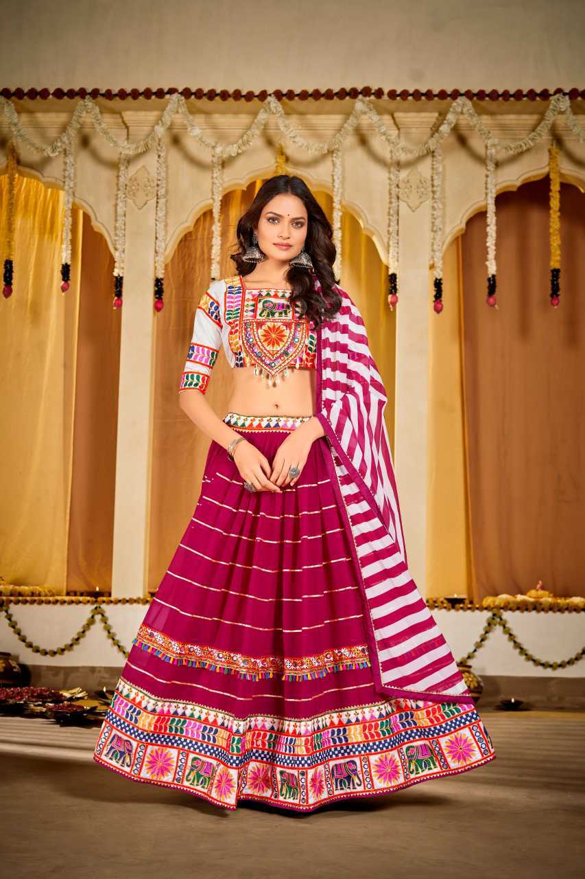 Georgette Traditional Lehenga
