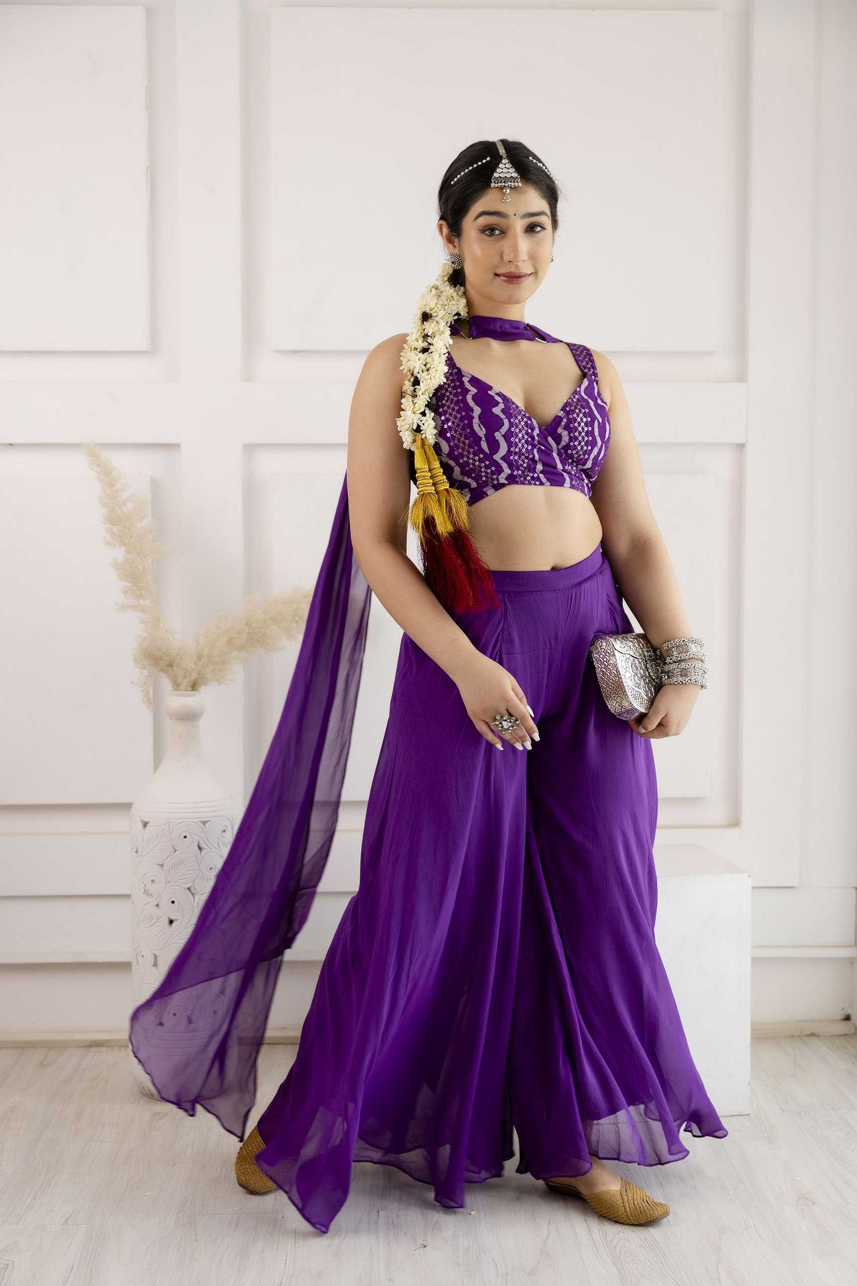 Viscose Indo Western Dress