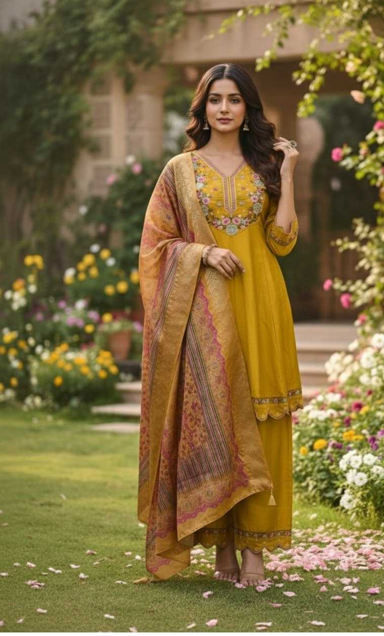 Cotton Embroidered Kurti