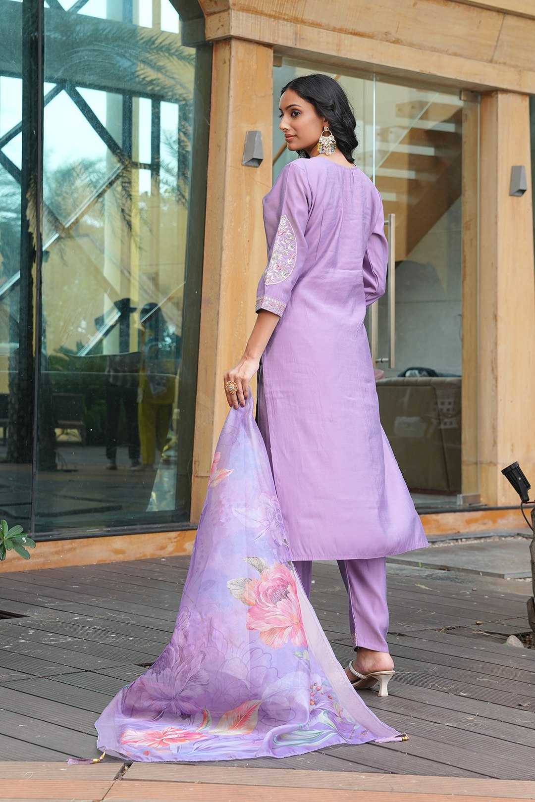 Silk Cotton Printed Kurti