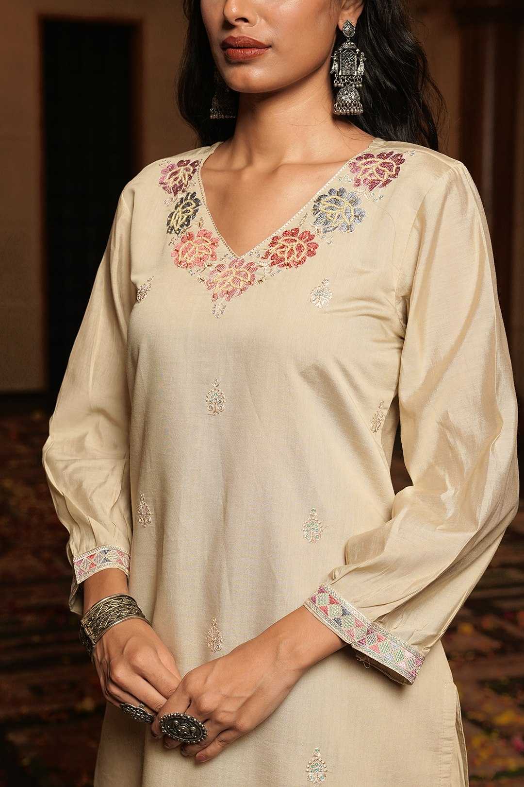 Soft Cotton Silk Designer Kurti