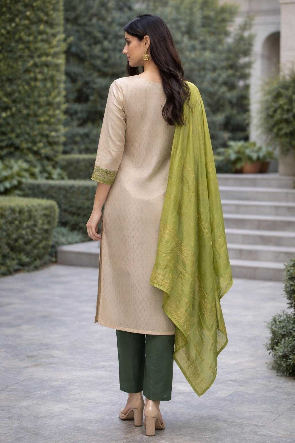 Jacquard Designer Kurti